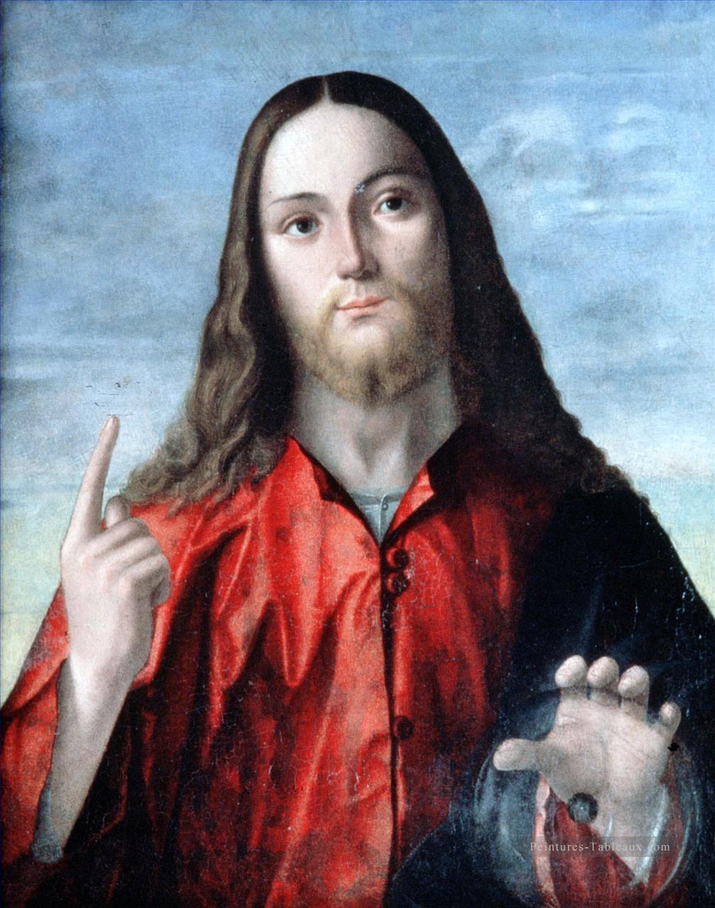 Salvator Mundi Vittore Carpaccio Peintures à l'huile